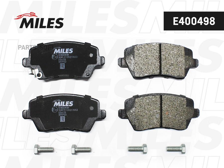 

Колодки Тормозные Suzuki Swift 05-/Opel Agila 07-/Nissan Micra 10- Передние Miles e400498