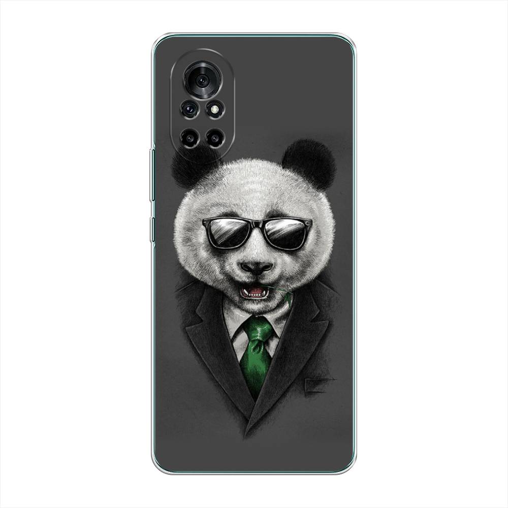 

Чехол Awog на Honor V40 Lite "Деловая панда", Разноцветный, 6105150-10