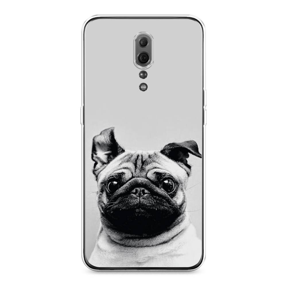 

Чехол Awog на Oppo Reno Z "Ушастый мопс", Разноцветный, 250950-1