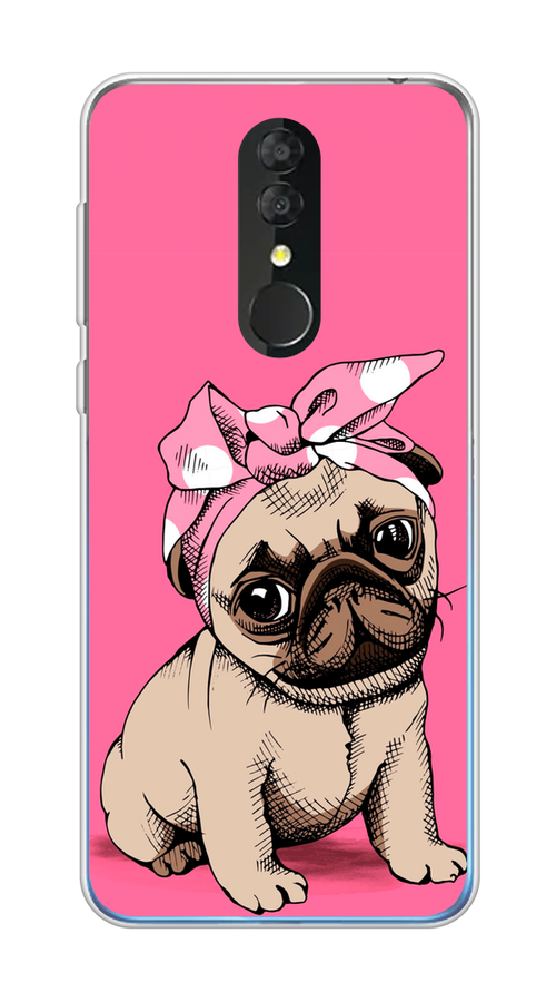 

Чехол Awog на Alcatel 3 5053Y (2019) / Алкатель 3 5053Y (2019) "Dog Pin-Up", Разноцветный, 170550-2