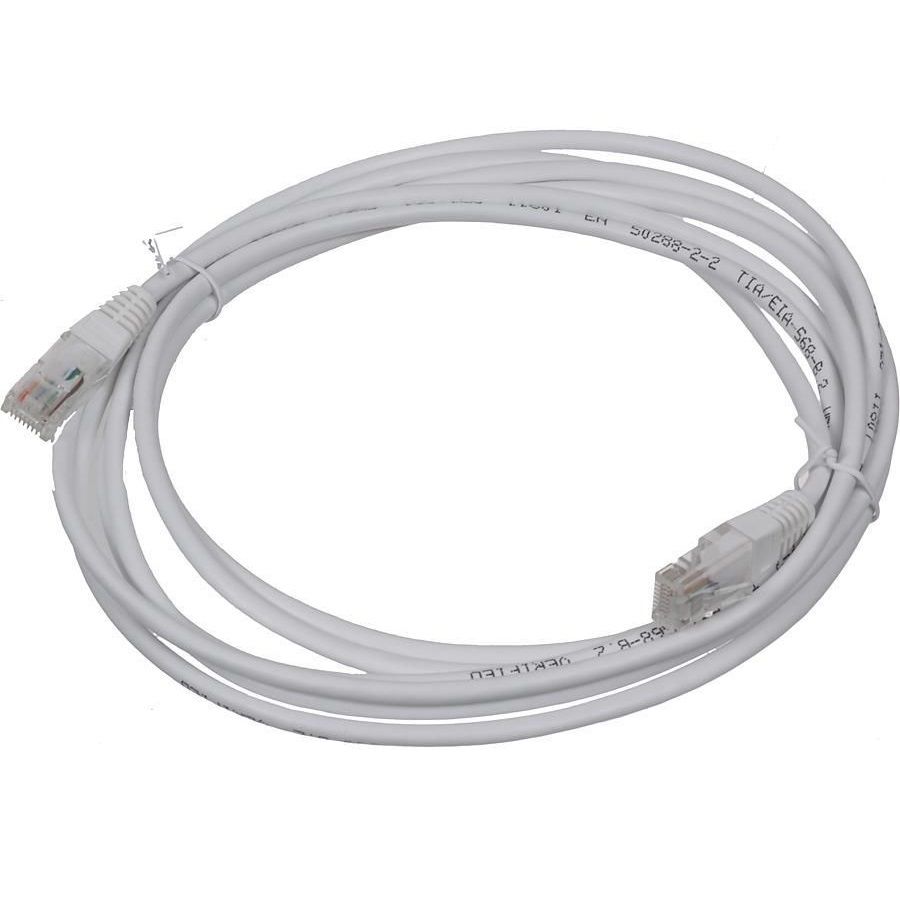 Патч-корд Lanmaster TWT-45-45-3.0-WH UTP 4 пары cat5E 3м белый RJ-45 (m)-RJ-45 (m)