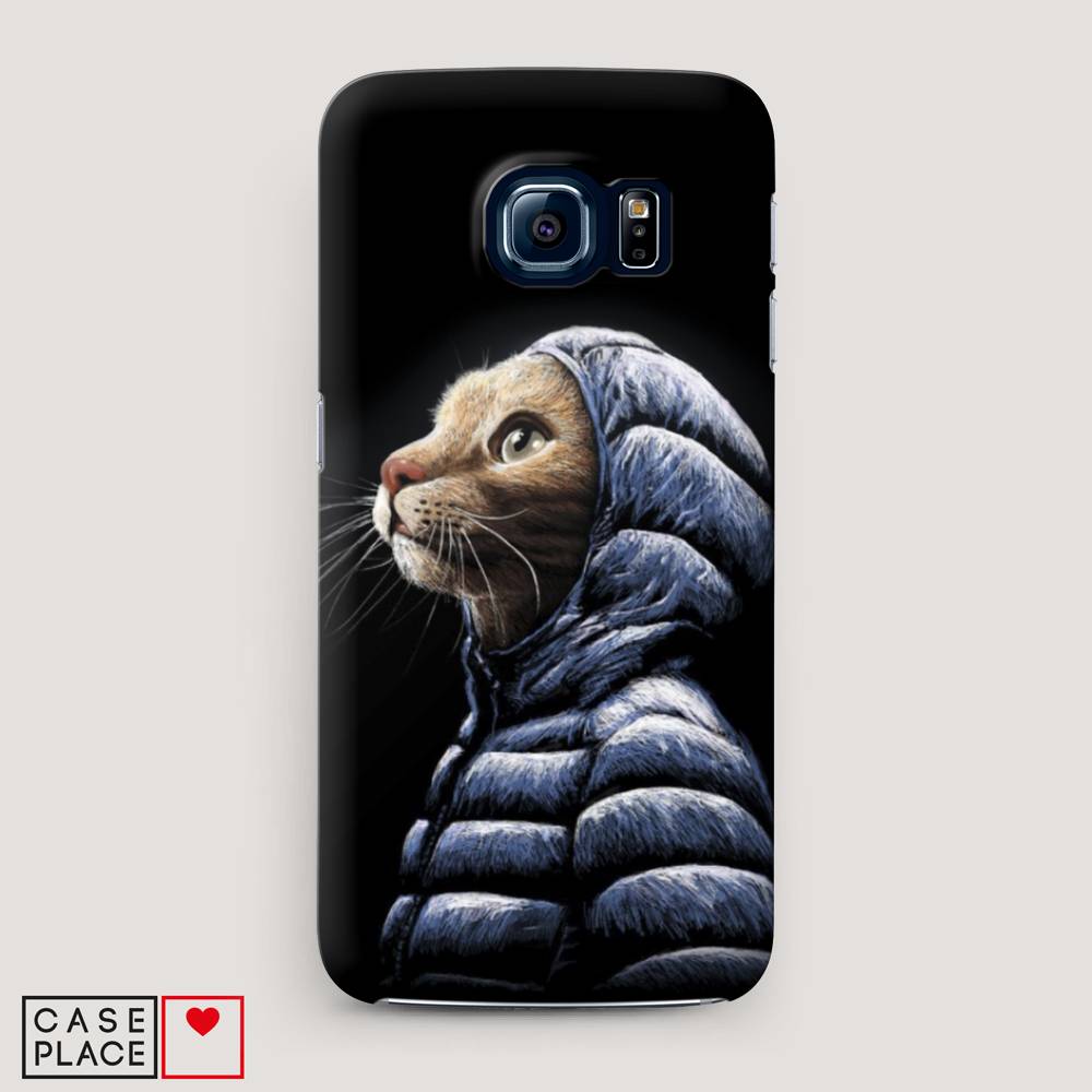 

Чехол Awog "Кот в капюшоне" для Samsung Galaxy S6, 24320-1