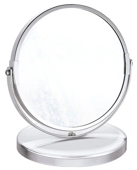Зеркало настольное BRABIX, круглое, диаметр 17см, 607422