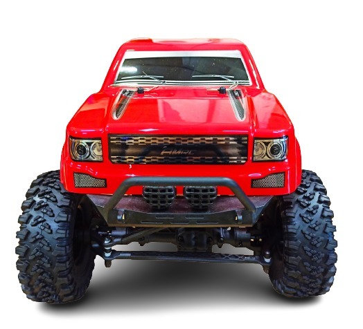 Радиоуправляемый краулер Remo Hobby Trial Rigs Truck 4WD RTR масштаб 1:10 2.4G RH10275-RED передний бампер для remo hobby mmax ex3 1 10