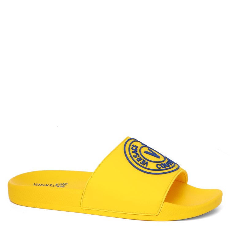 

Сланцы мужские Versace Jeans Couture 74YA3SQ3 желтые 40 EU, Желтый, 74YA3SQ3