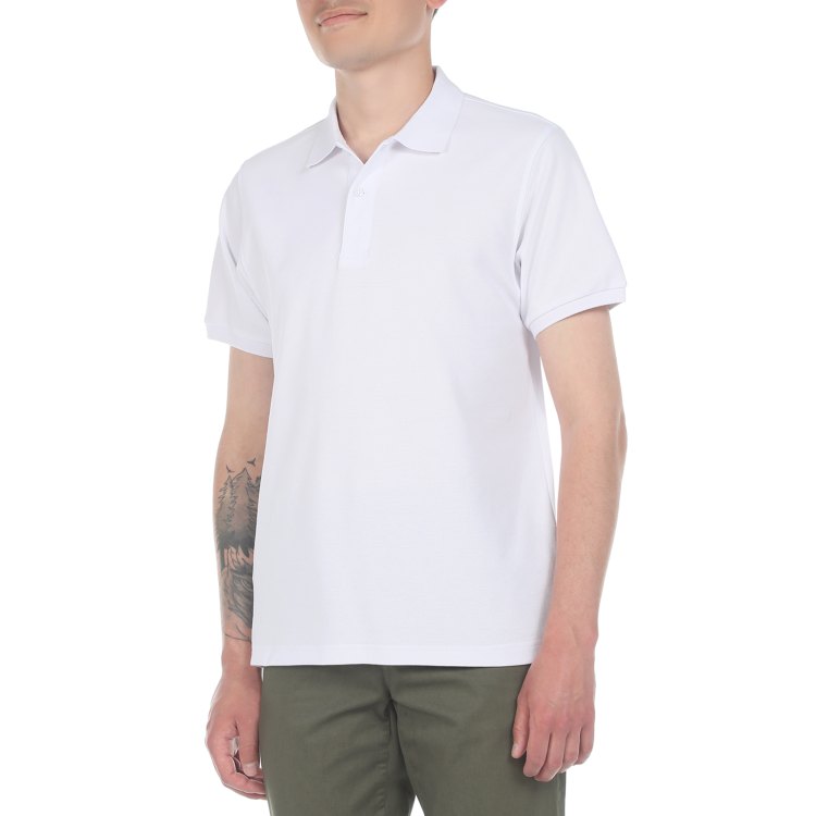 

Футболка мужская Maison David ST-600 белая 2XL, Белый, ST-600
