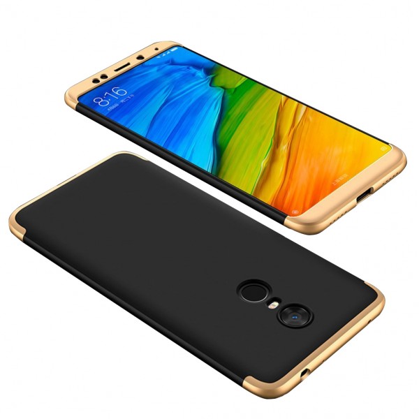 фото Чехол gkk likgus для xiaomi redmi 5 plus/redmi note 5 black/gold