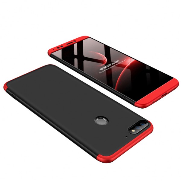 

Чехол GKK LikGus для Huawei Honor 9i/9N (2018) Black/Red, Черный;красный