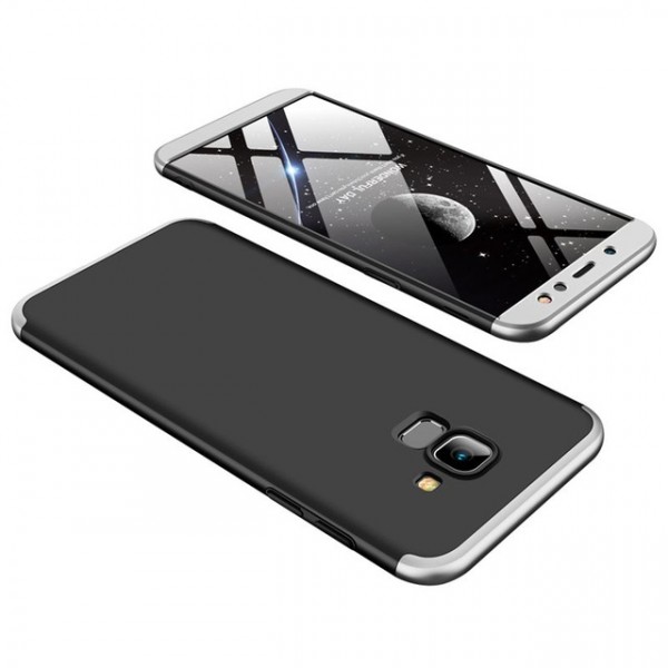 фото Чехол gkk likgus для samsung galaxy a6 (2018) black/silver