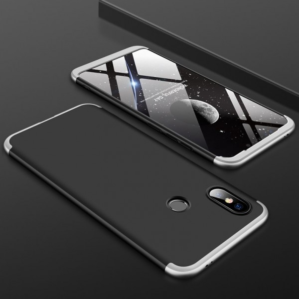 фото Чехол gkk likgus для xiaomi mi 8 se black /silver