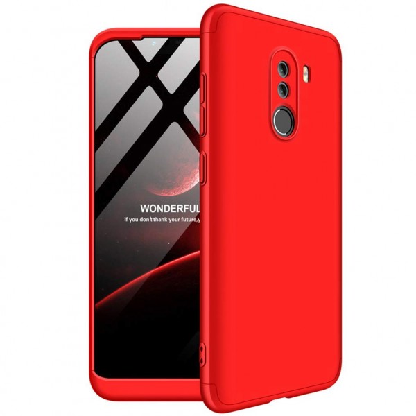 фото Чехол gkk likgus для xiaomi pocophone f1 red