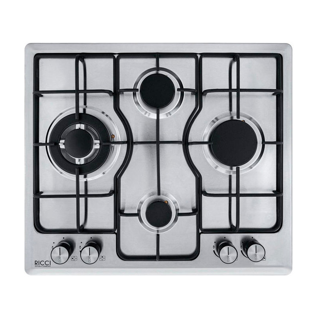 

Встраиваемая газовая панель RICCI HBS4519 Silver, HBS4519
