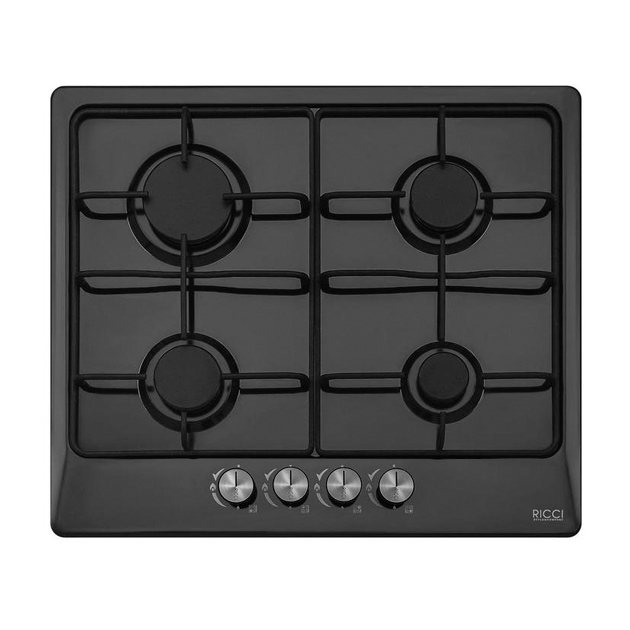 

Встраиваемая газовая панель RICCI HBS4511B Dark/Grey, HBS4511B