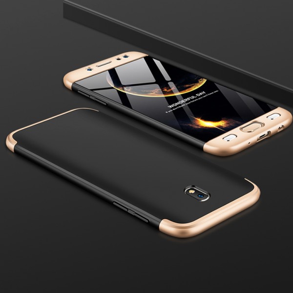 фото Чехол gkk likgus для samsung j730 galaxy j7 (2017) black/gold