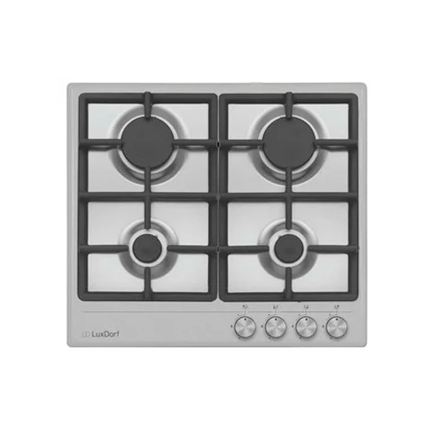 

Встраиваемая газовая панель LuxDorf H60V40M550 Silver, H60V40M550