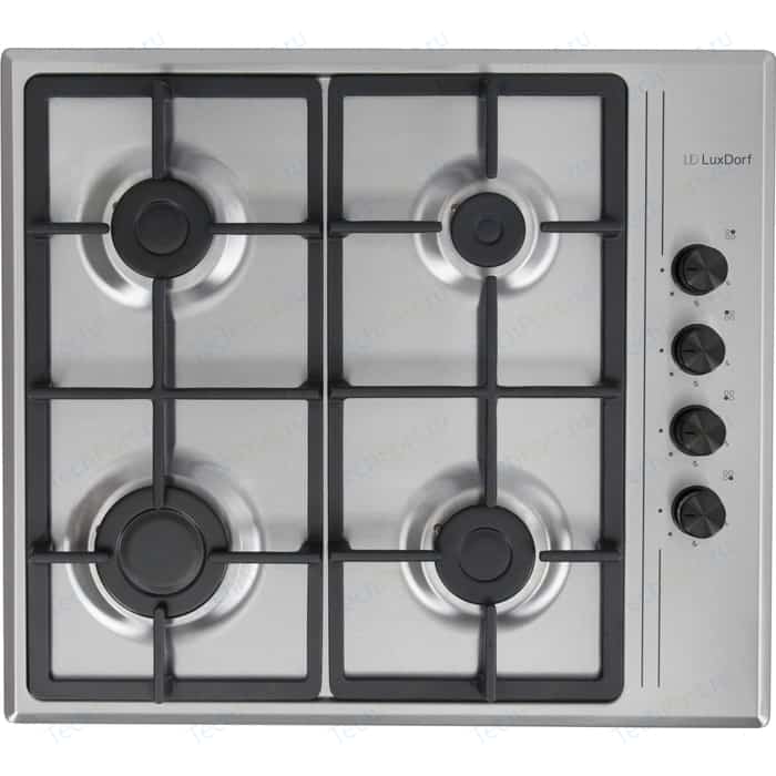 

Встраиваемая газовая панель LuxDorf H60Q40B550M Silver, H60Q40B550M