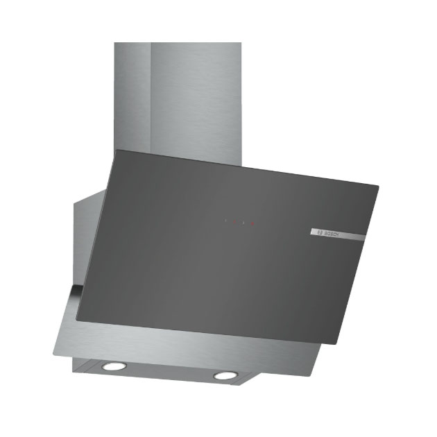 

Вытяжка настенная Bosch Serie 4 DWK65AD70R серебристый, черный, Serie 4 DWK65AD70R