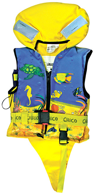 фото Спасательный жилет lalizas chico lifejacket baby 30-40 100n, разноцветный, junior one size