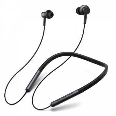 фото Беспроводные наушники xiaomi collar earphones black