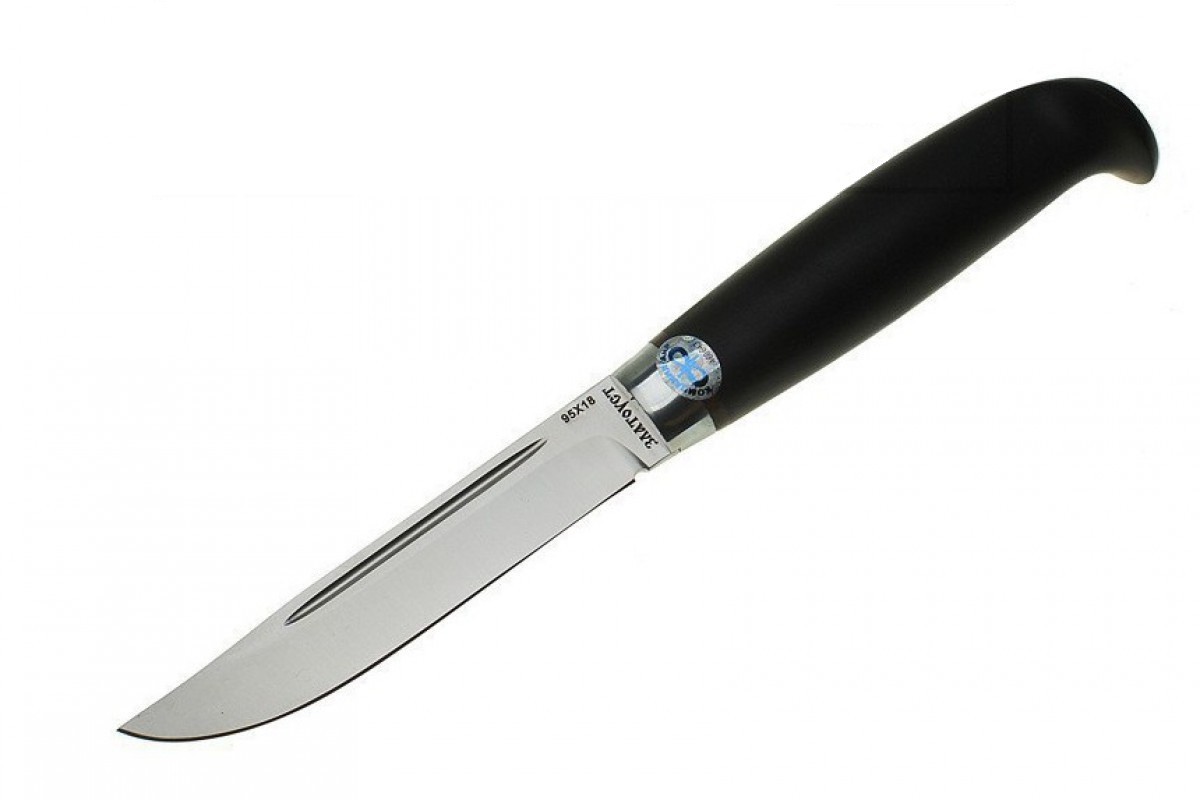 Туристический нож Компания АИР Финка Lappi, черный