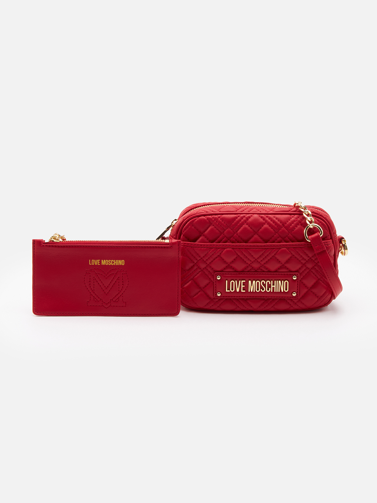 Сумка кросс-боди женская Love Moschino JC4017PP1G, красный-500