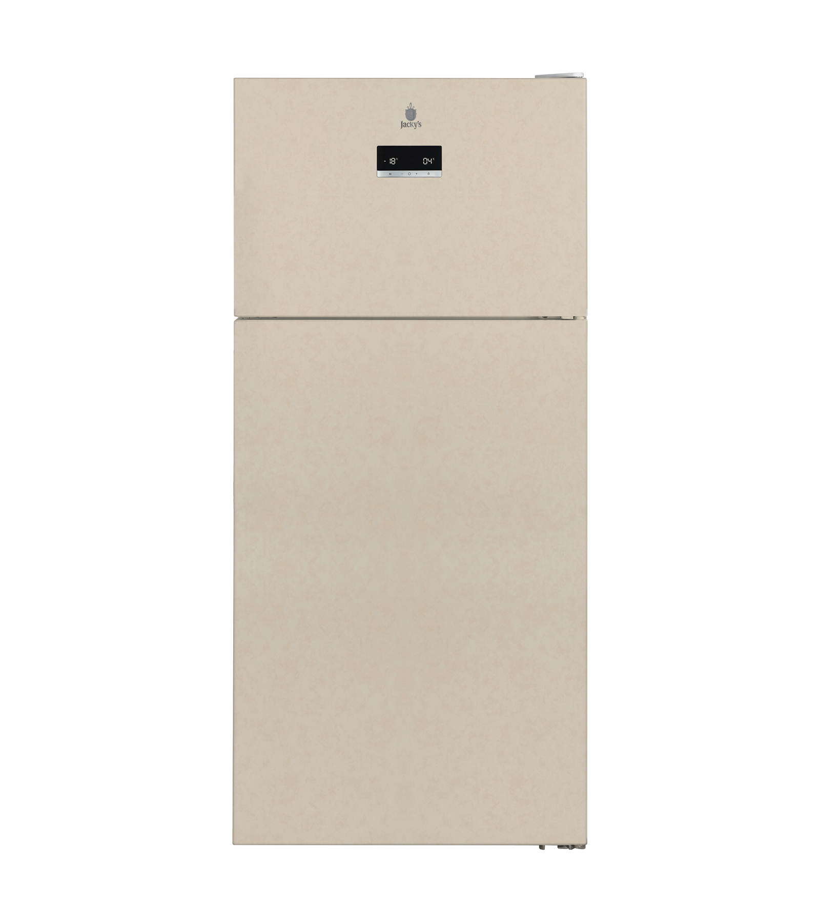 Холодильник Jacky's JR FV570EN бежевый двухкамерный холодильник midea mdrb424fgf02i