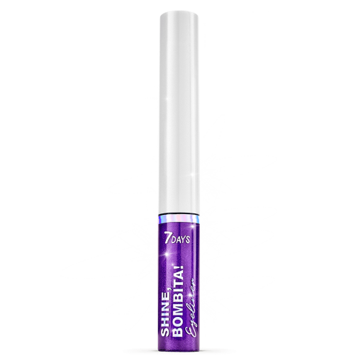 

Мерцающая подводка для глаз 7DAYS SHINE, BOMBITA! / 603 Purple, 4,8 мл