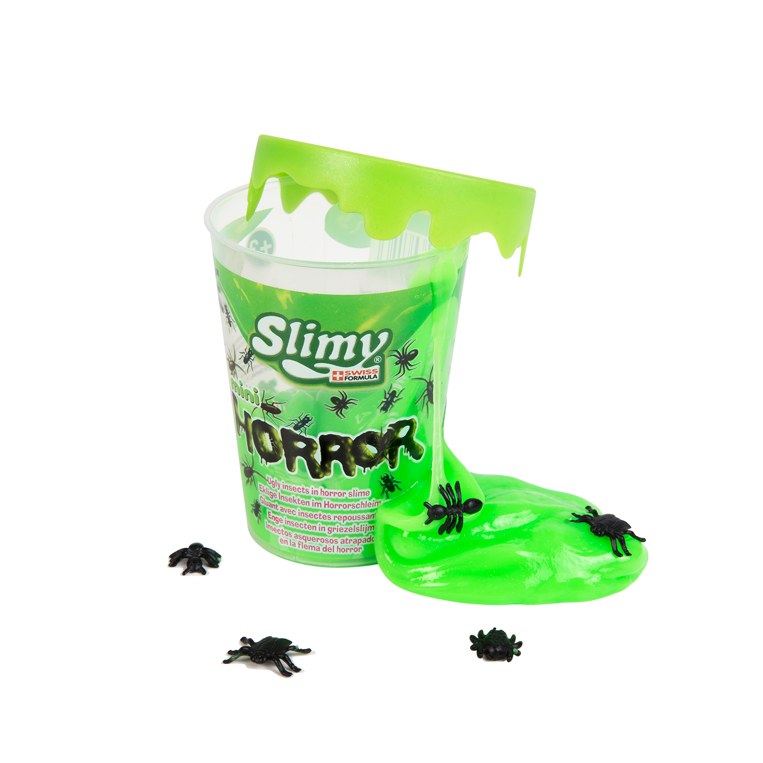 

Лизун Slimy Ужастики с игрушкой зеленый