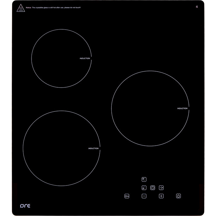 Встраиваемая варочная панель индукционная ORE I45 черный