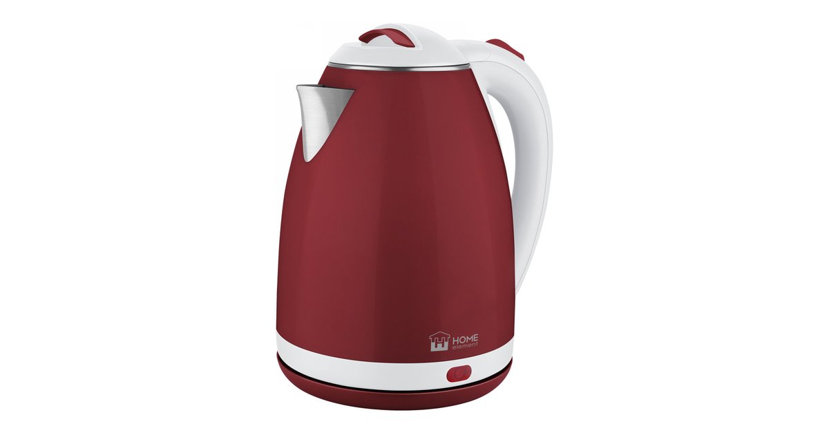 фото Чайник электрический home element he-kt193 red