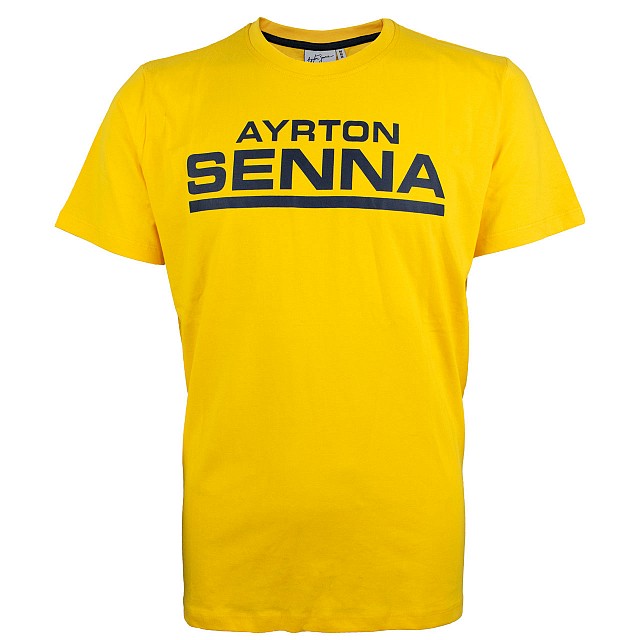 фото Футболка senna racing signature (желтый) р-р l racing legends as-18-126_l