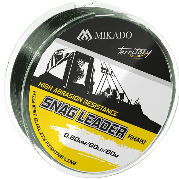 

Рыболовный поводок Mikado 800 см, 40 кг, флюрокарбон, 1 шт., Черный