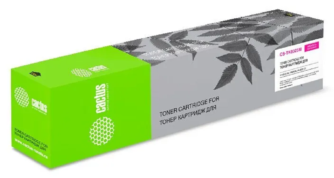 

Тонер Cactus CS-TK8325M пурпурный 12000стр для Kyocera Taskalfa-2551CI, CS-TK8325M
