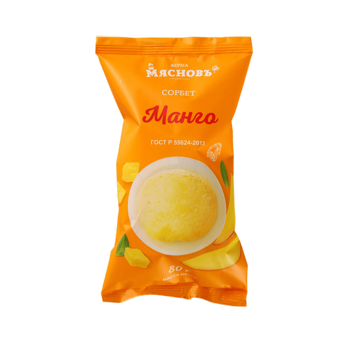 

Сорбет МясновЪ ФЕРМА Манго ГОСТ 80 г