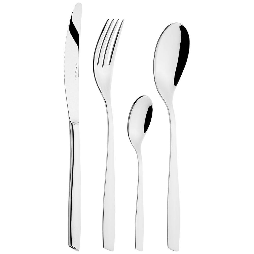 Набор столовых приборов Eme на 6 пер, нержавеющая сталь