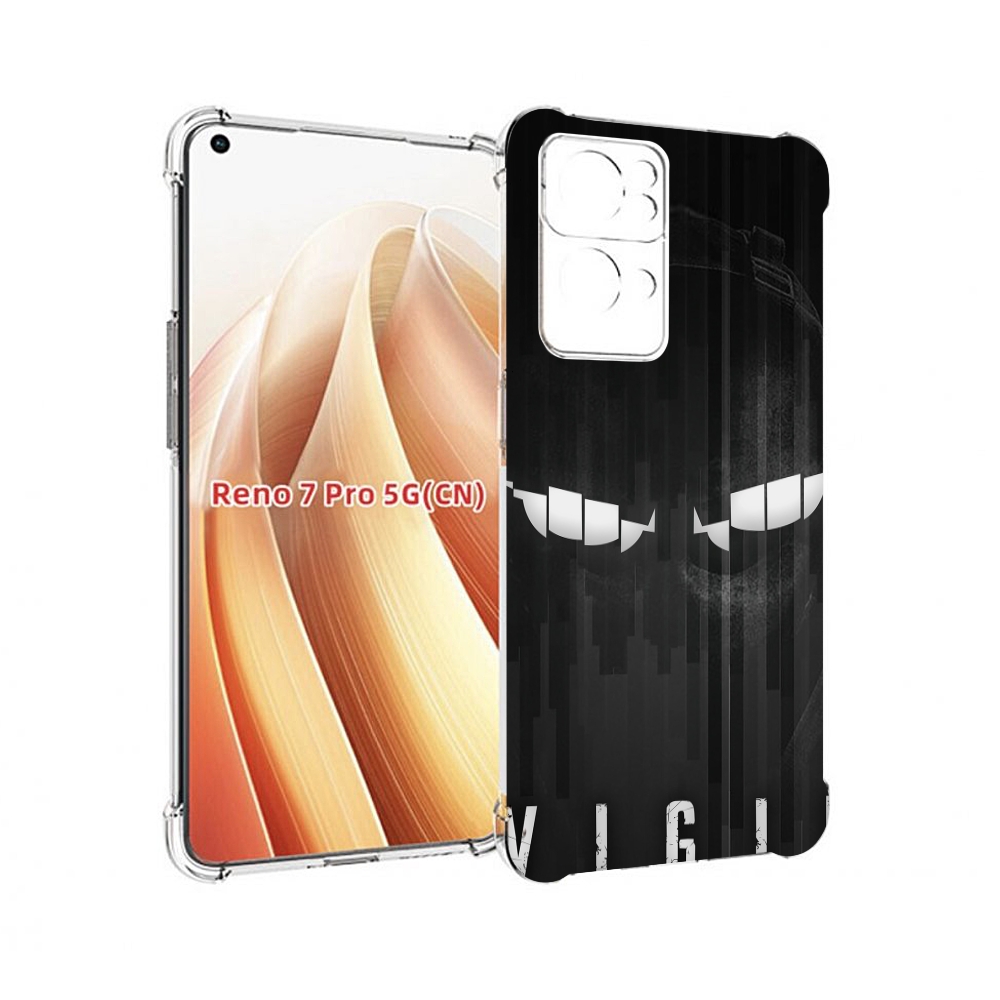 

Чехол MyPads глаза-в-ночи для OPPO Reno7 Pro 5G, Прозрачный, Tocco