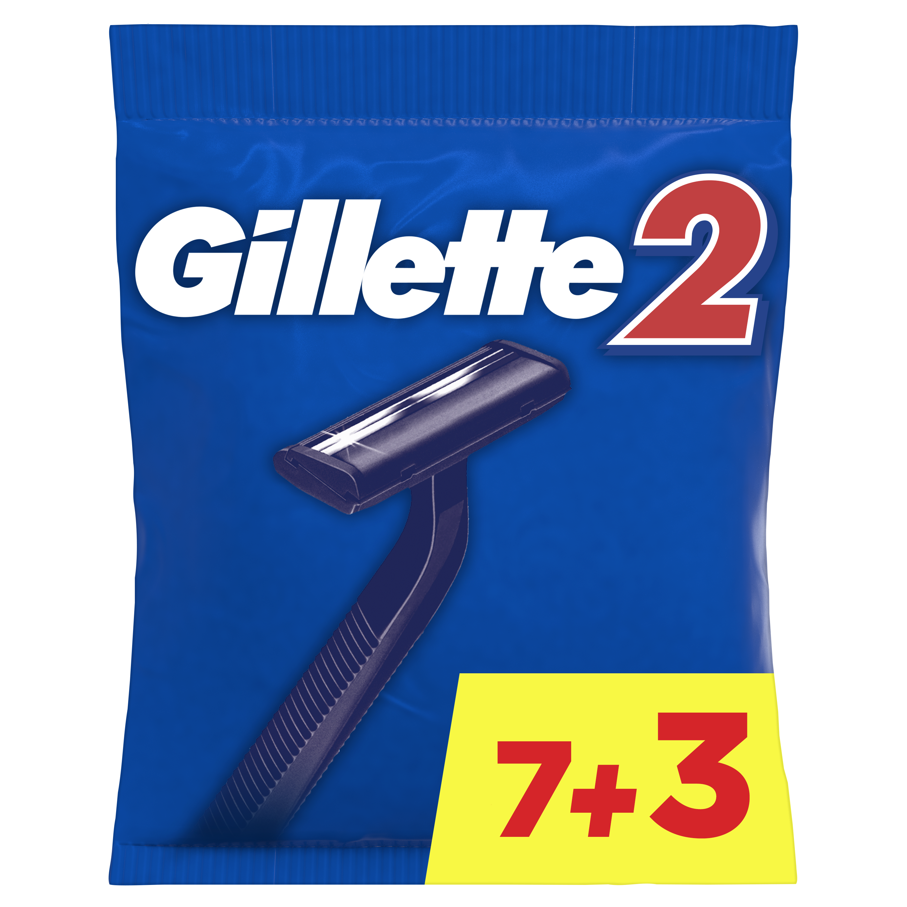 Одноразовые Мужские Бритвы Gillette2 с 2 лезвиями 10 шт*2уп