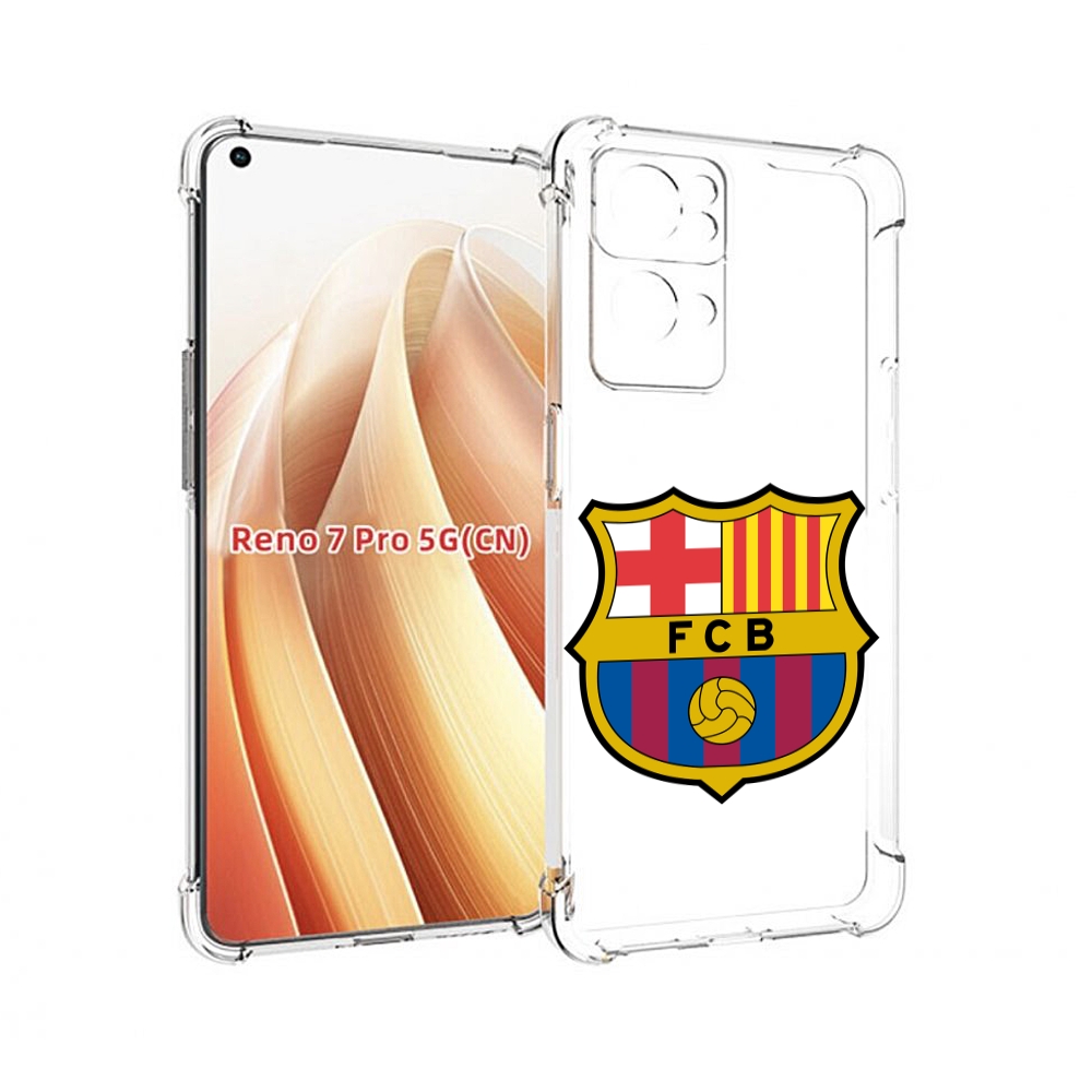 

Чехол MyPads ФК FCB Барселона для OPPO Reno7 Pro 5G, Прозрачный, Tocco