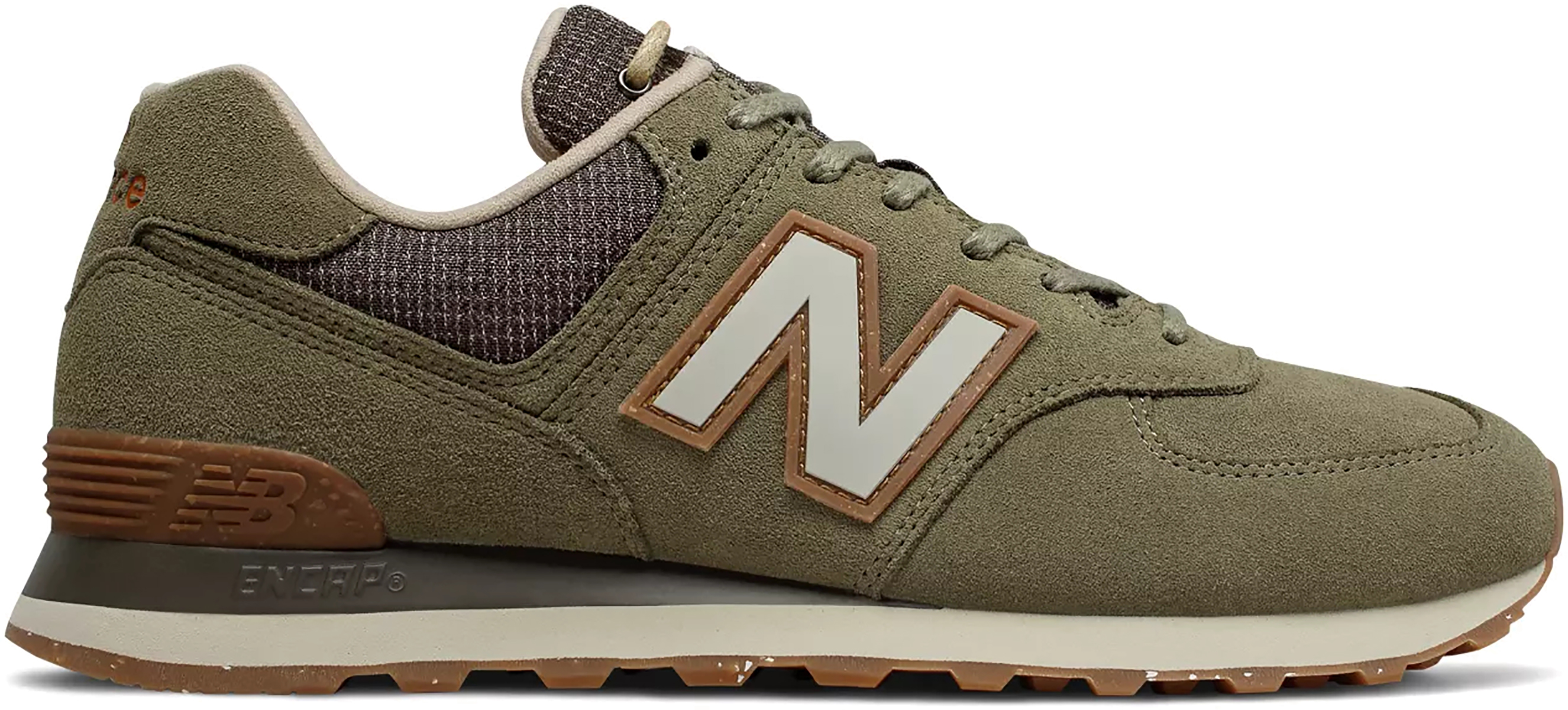 Кроссовки женские New Balance 574 зеленые 8 US