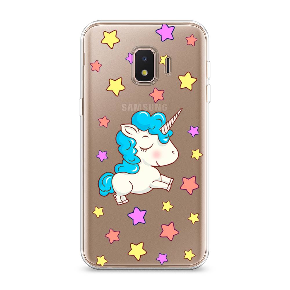 

Чехол Awog на Samsung Galaxy J2 Core (2018 / Самсунг J2 Core (2018 "Звездный единорог", Разноцветный, 2100550-2
