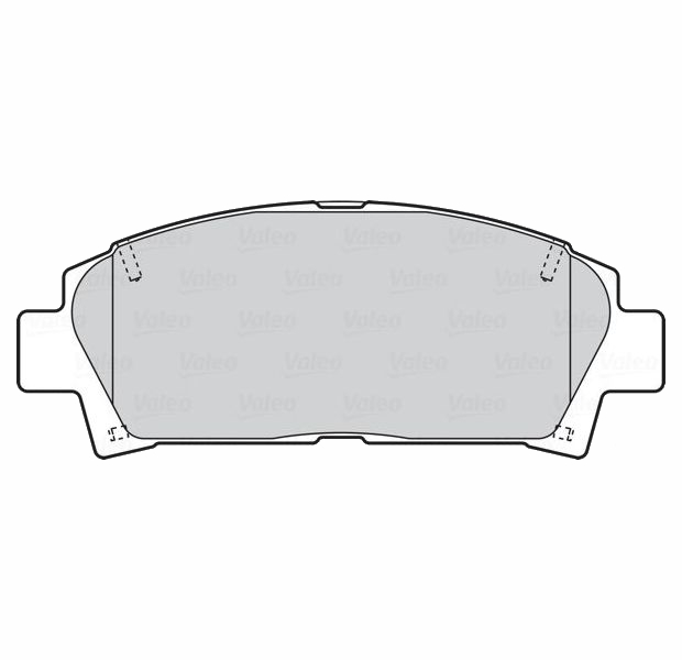 

Колодки тормозные передние Toyota Avensis/Avensis Liftback/Carina E VI 89>03 VALEO 302065