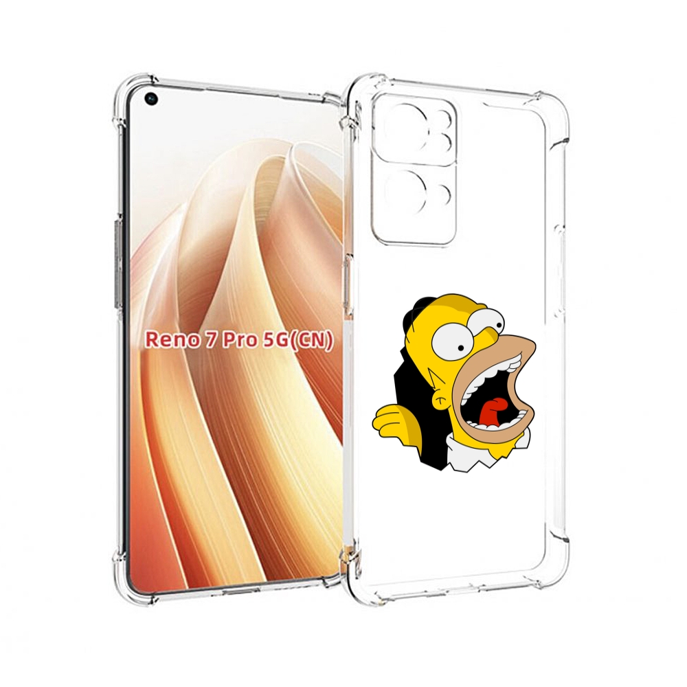 

Чехол MyPads гомер-голодный для OPPO Reno7 Pro 5G, Прозрачный, Tocco