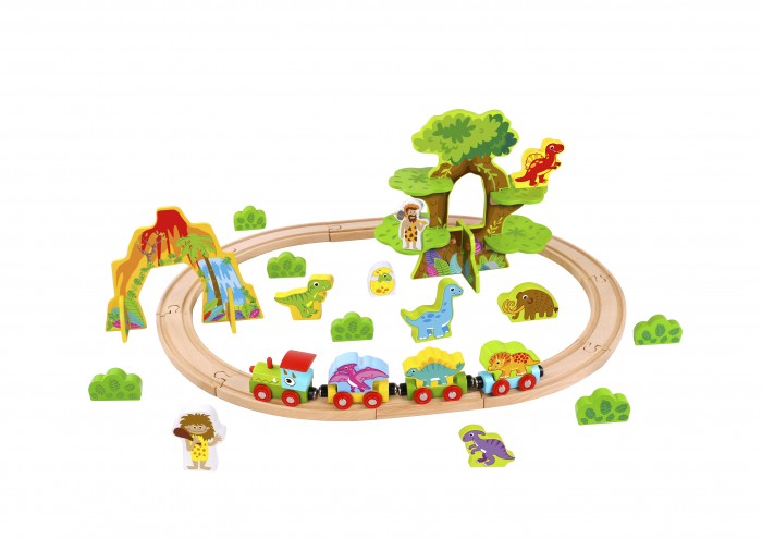 

Железная дорога Tooky Toy Динозавры