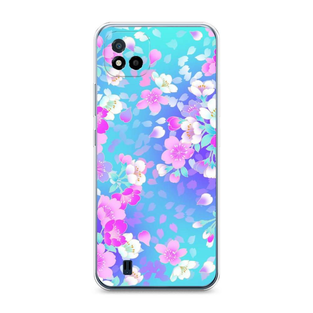 

Чехол Awog на Realme C11 (2021) "Яблоневые цветы", Разноцветный, 257550-8