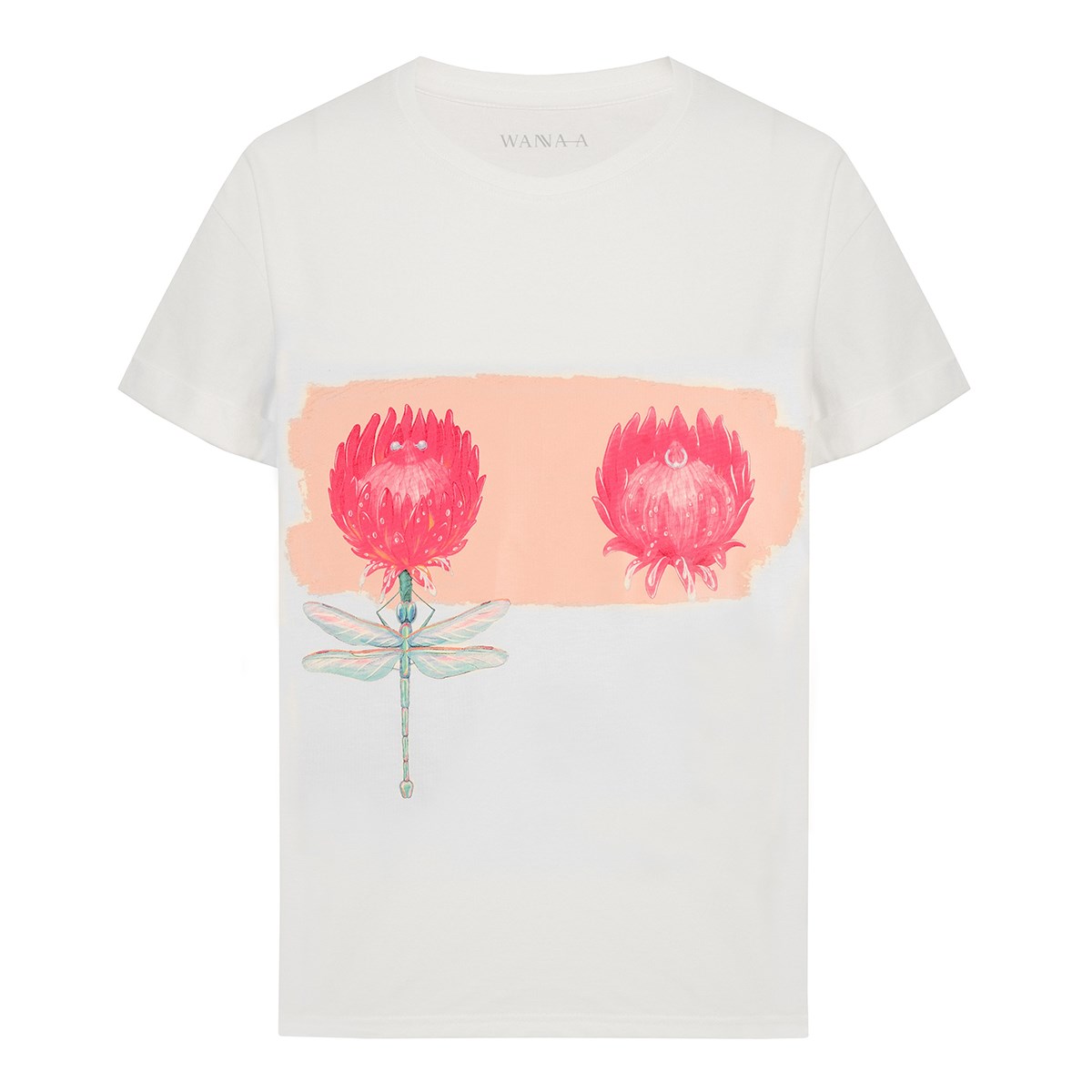 

Футболка женская Wanna A 44137 белая S/M, Белый, 44137