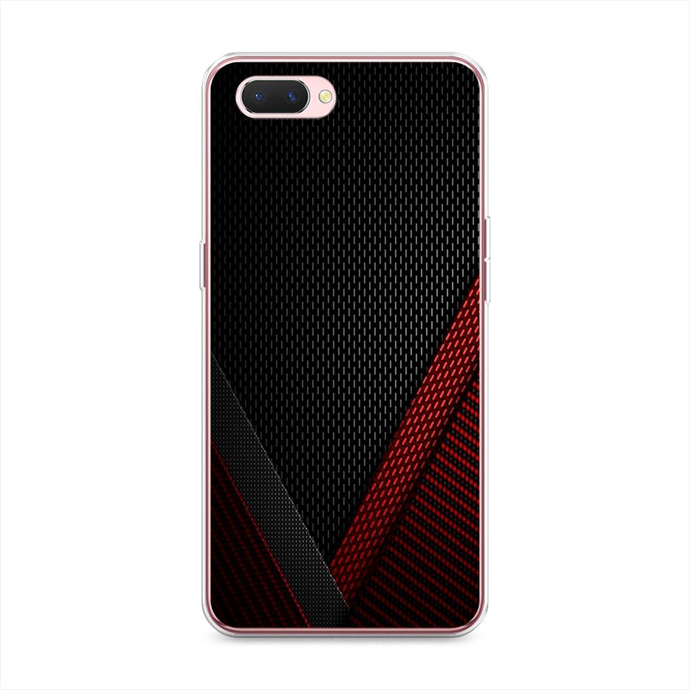 

Чехол Awog на Oppo A3s "Красный карбон", Разноцветный, 252050-3