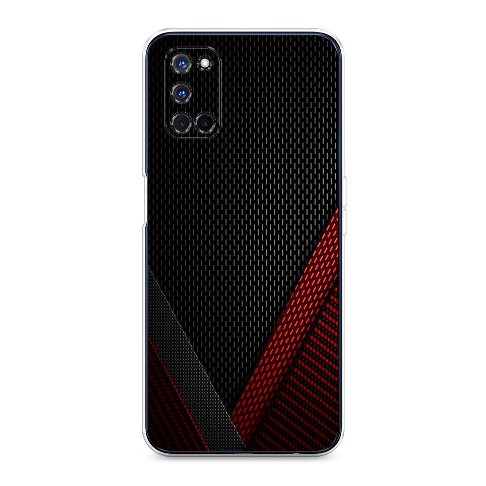 

Чехол Awog на Oppo A52/A72 "Красный карбон", Разноцветный, 253150-3