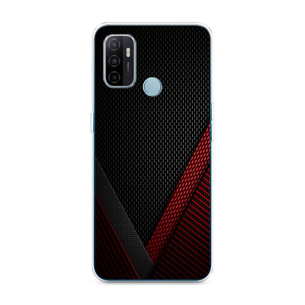 

Чехол Awog на Oppo A53 "Красный карбон", Разноцветный, 254350-3