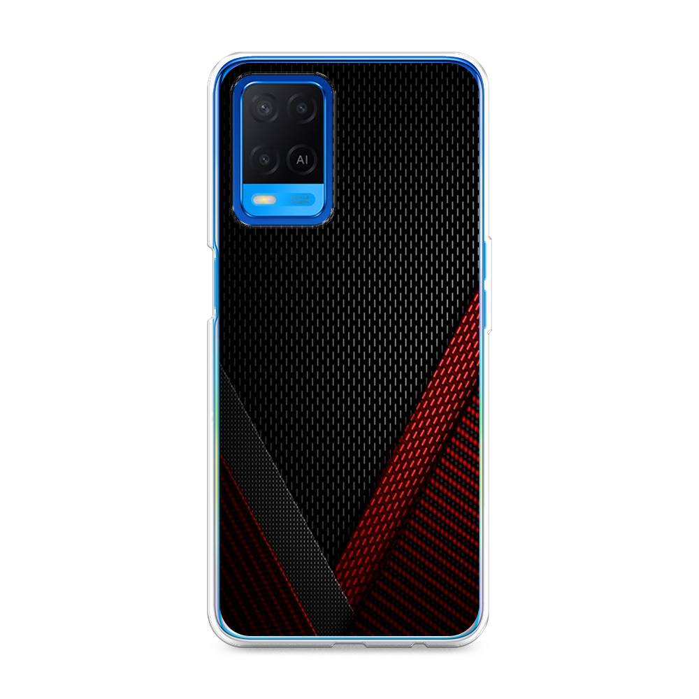 

Чехол Awog на Oppo A54 "Красный карбон", Разноцветный, 256150-3