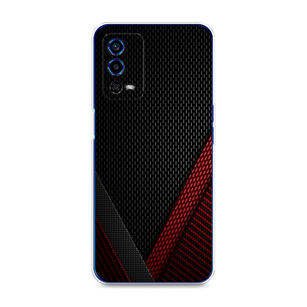 

Чехол Awog на Oppo A55 4G "Красный карбон", Разноцветный, 259150-3